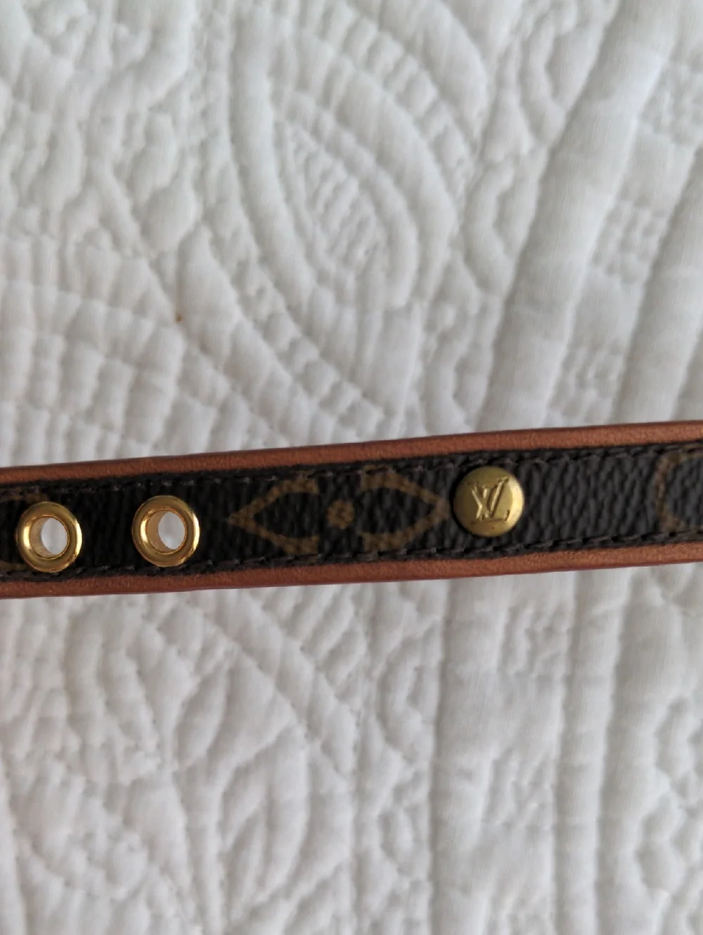 Louis Vuitton Monogram Leash and Collar Set - Brown & Tan - Picture 13 of 16